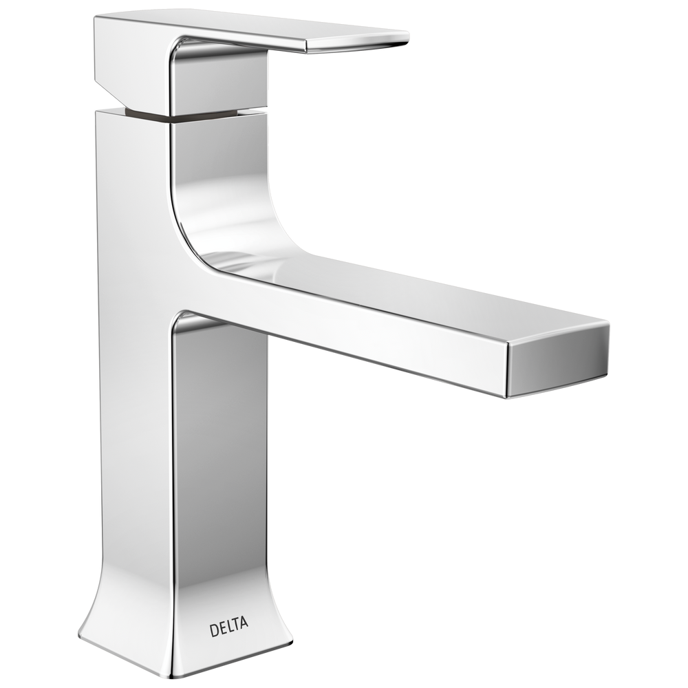 Delta - Single Handle Bathroom Faucet - Chrome - 537-MPU-DST