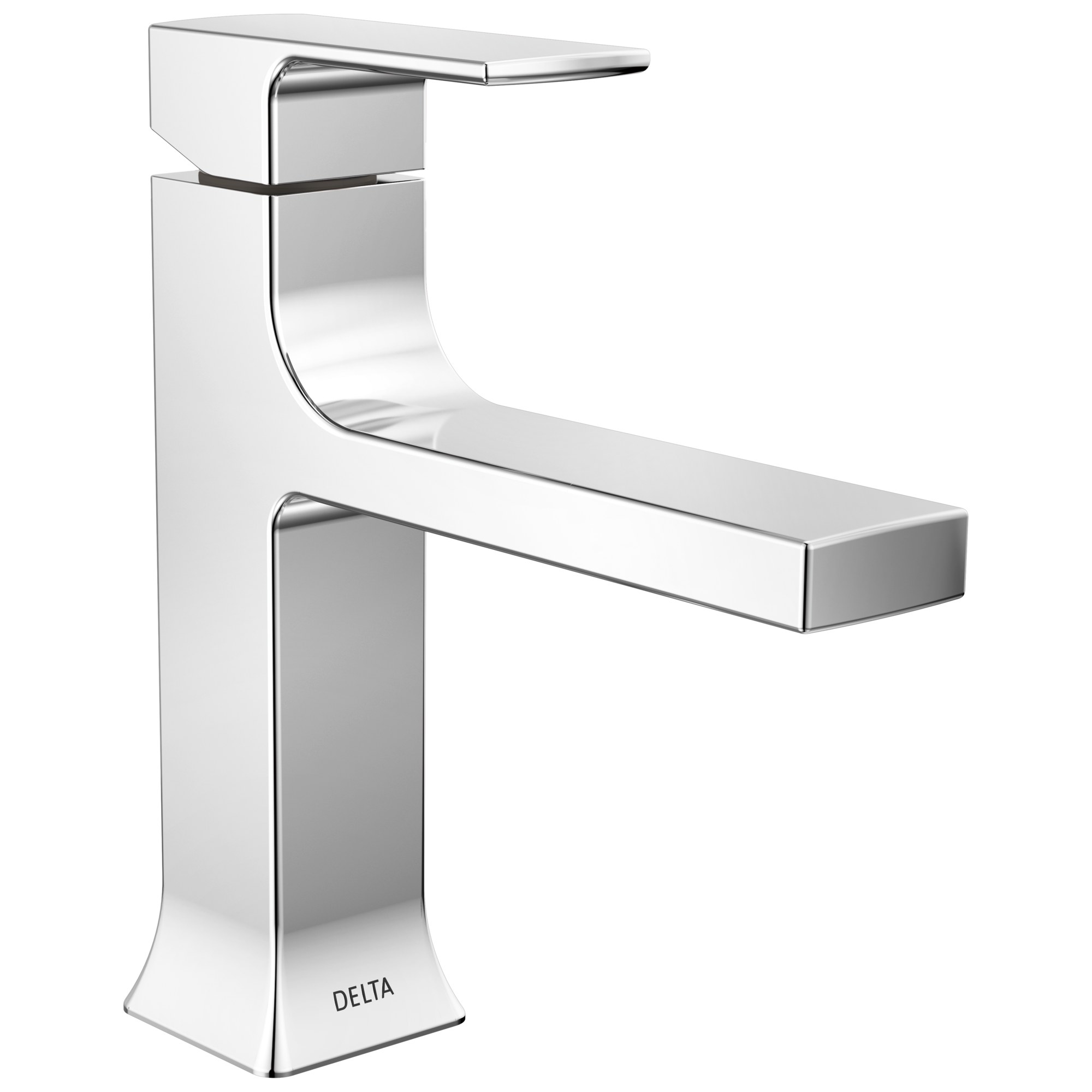 Delta - Single Handle Bathroom Faucet - Chrome - 537-MPU-DST