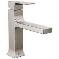 Delta - Single Handle Bathroom Faucet - Stainless - 537-SSMPU-DST