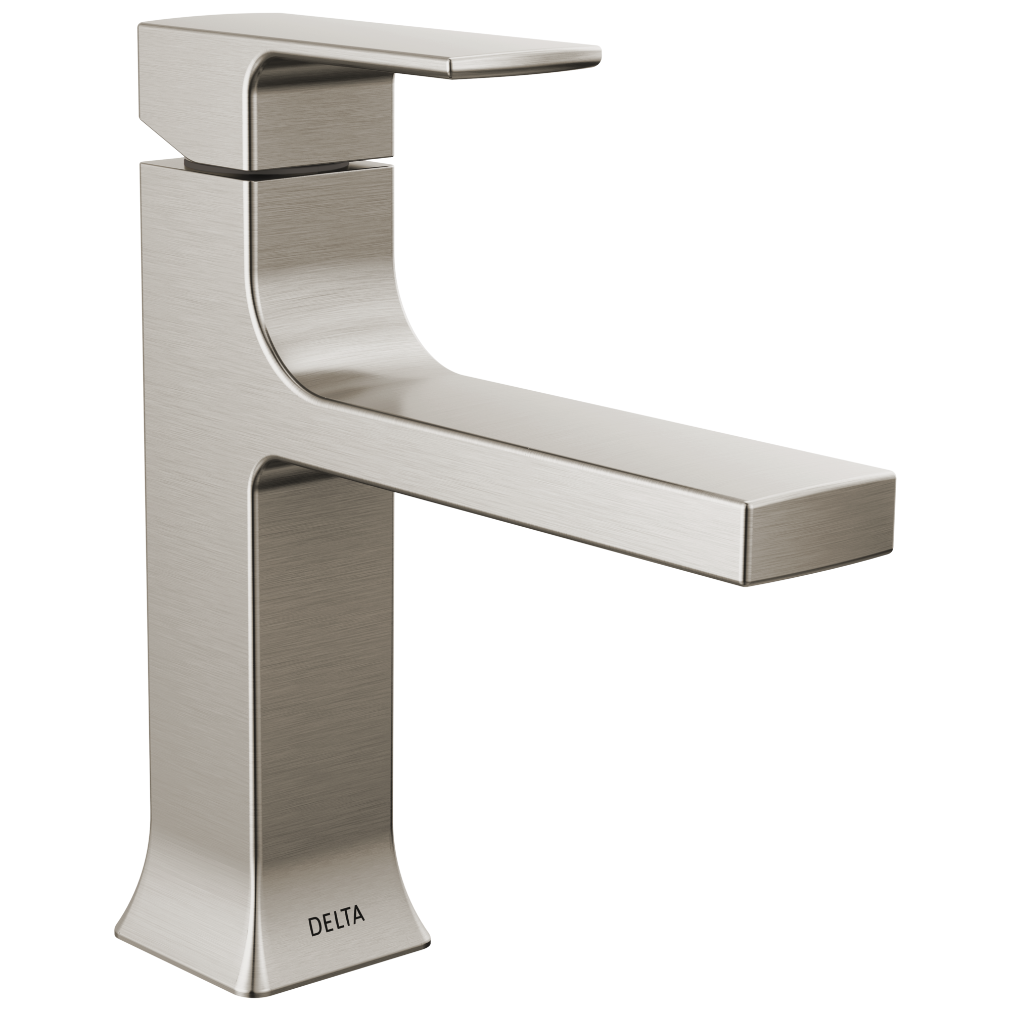 Delta - Single Handle Bathroom Faucet - Stainless - 537-SSMPU-DST