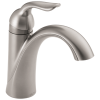 Delta - Single Handle Bathroom Faucet - Stainless - 538-SSMPU-DST