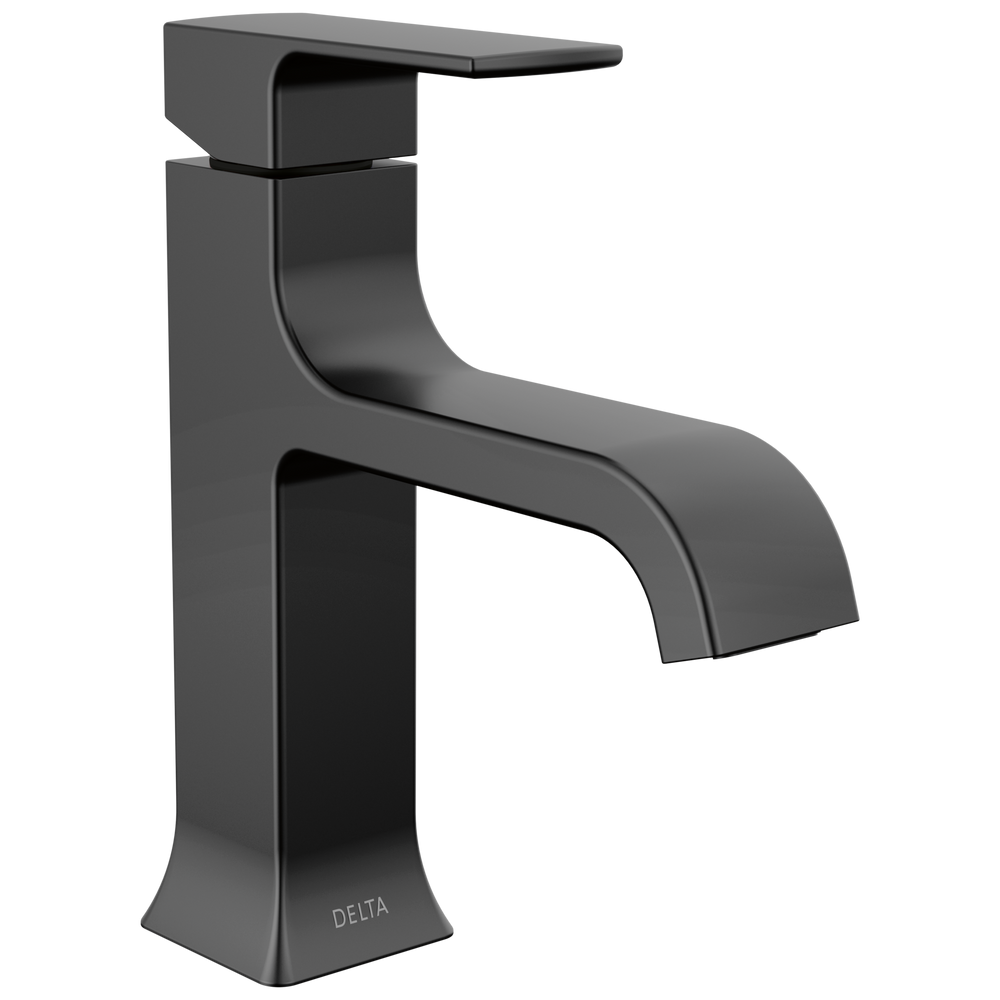 Delta - Single Handle Bathroom Faucet - Matte Black - 539-BLMPU-DST