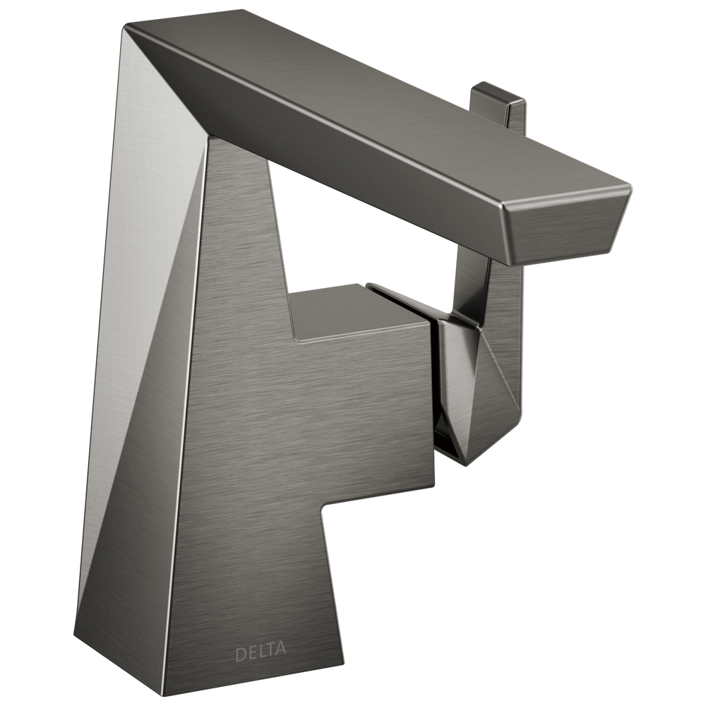 Delta - Single Handle Bathroom Faucet - Lumicoat® Black Stainless - 543-KS-PR-LPU-DST