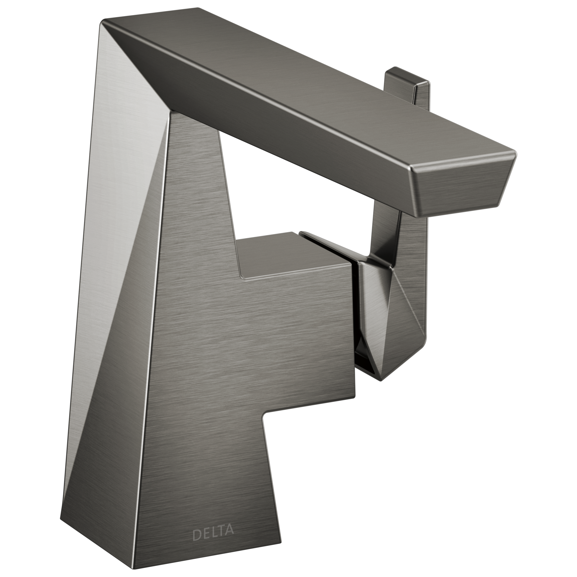 Delta - Single Handle Bathroom Faucet - Lumicoat® Black Stainless - 543-KS-PR-LPU-DST