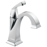 Delta - Single Handle Bathroom Faucet - Chrome - 551-DST