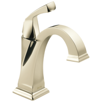 Delta - Single Handle Bathroom Faucet - Polished Nickel - 551-PN-DST