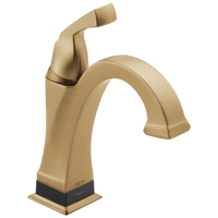 Delta - Touch2O® Bathroom Faucet with Touchless Technology - Champagne Bronze - 551T-CZ-DST