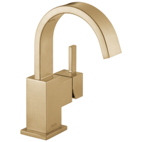 Delta - Single Handle Bathroom Faucet - Champagne Bronze - 553LF-CZ