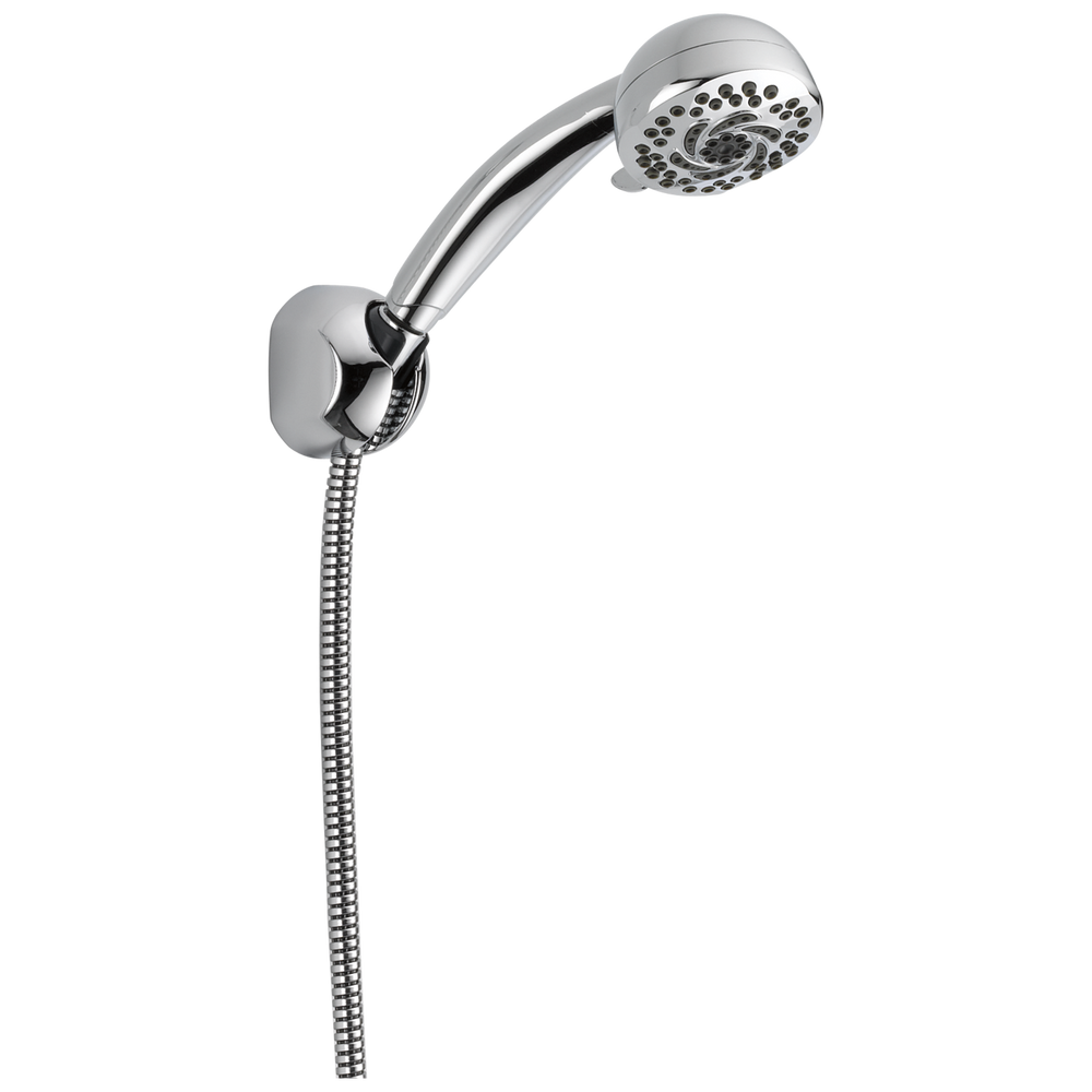 Delta - Premium 5-Setting Fixed Wall Mount Hand Shower - Chrome - 55436-PK