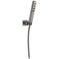 Delta - H2Okinetic® Single-Setting Adjustable Wall Mount Hand Shower - Lumicoat® Stainless - 55567-SS-PR