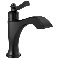 Delta - Single Handle Bathroom Faucet - Matte Black - 556-BLLPU-DST