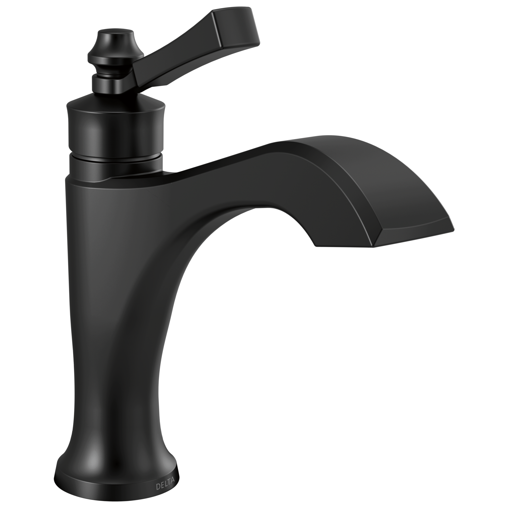 Delta - Single Handle Bathroom Faucet - Matte Black - 556-BLLPU-DST