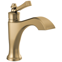 Delta - Single Handle Bathroom Faucet - Champagne Bronze - 556-CZLPU-DST