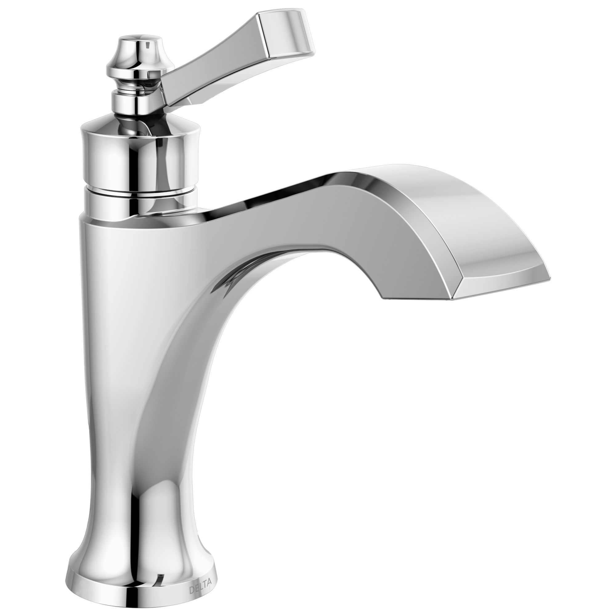 Delta - Single Handle Bathroom Faucet - Chrome - 556-LPU-DST