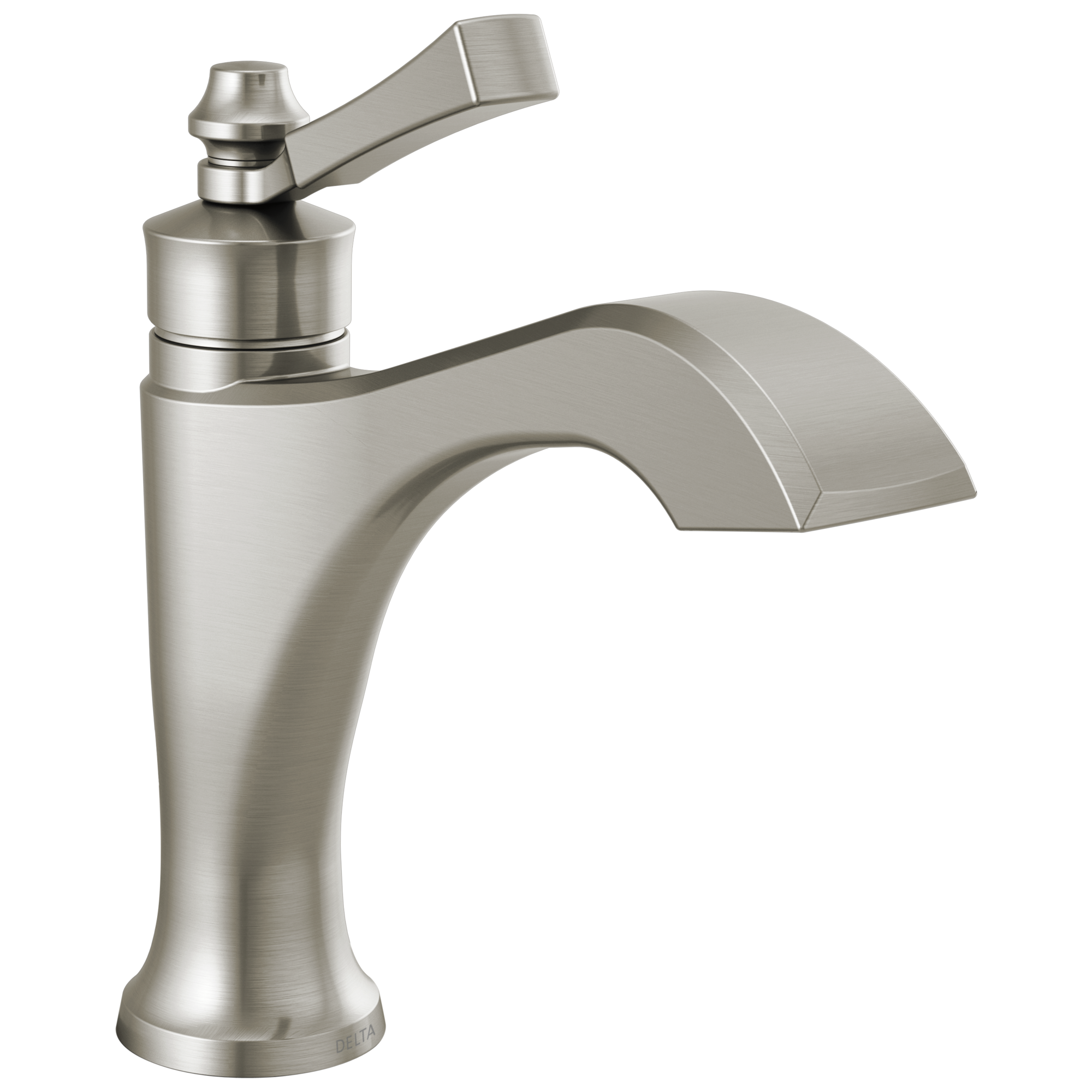 Delta - Single Handle Bathroom Faucet - Stainless - 556-SSLPU-DST