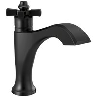 Delta - Single Handle Bathroom Faucet - Matte Black - 557-BLLPU-DST