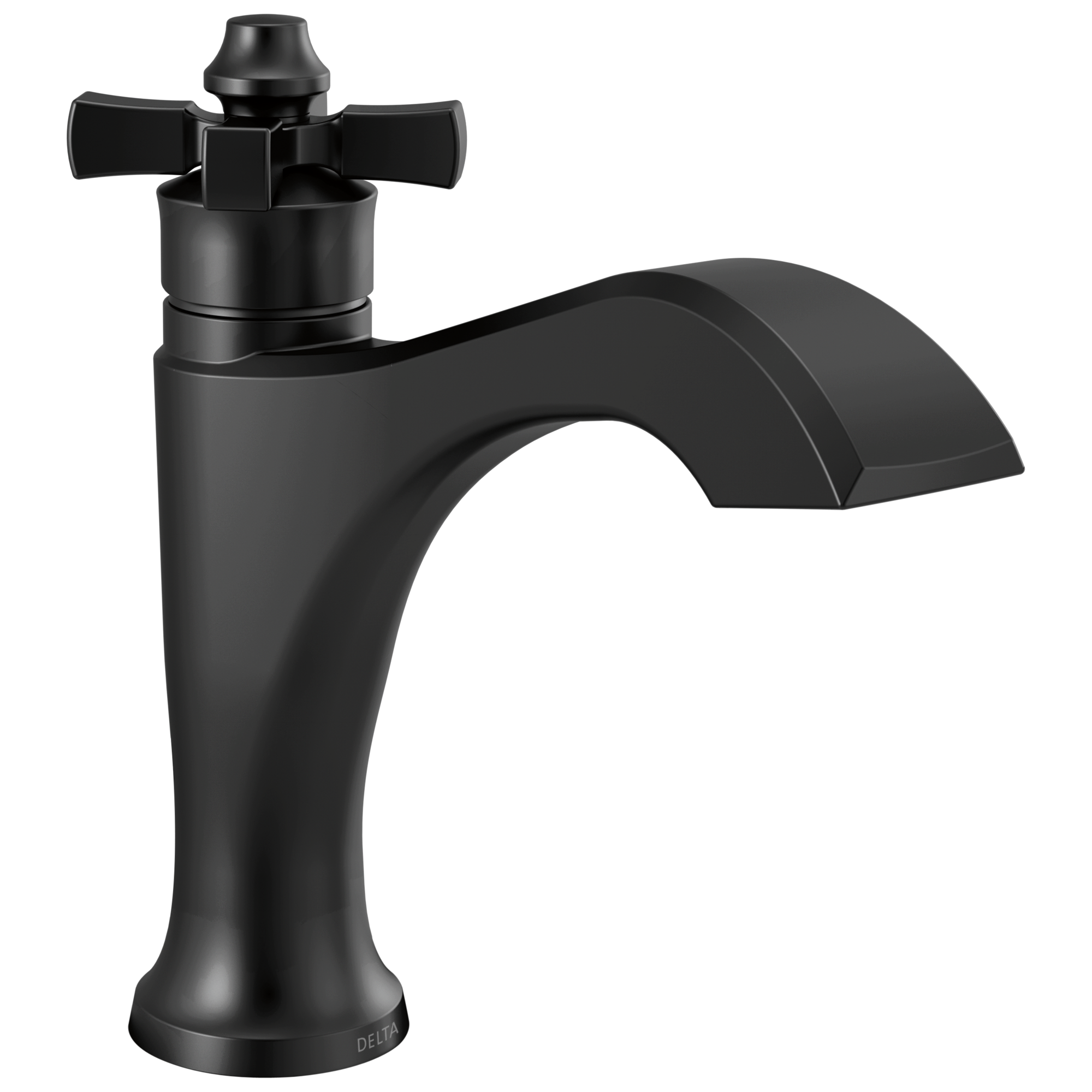 Delta - Single Handle Bathroom Faucet - Matte Black - 557-BLLPU-DST