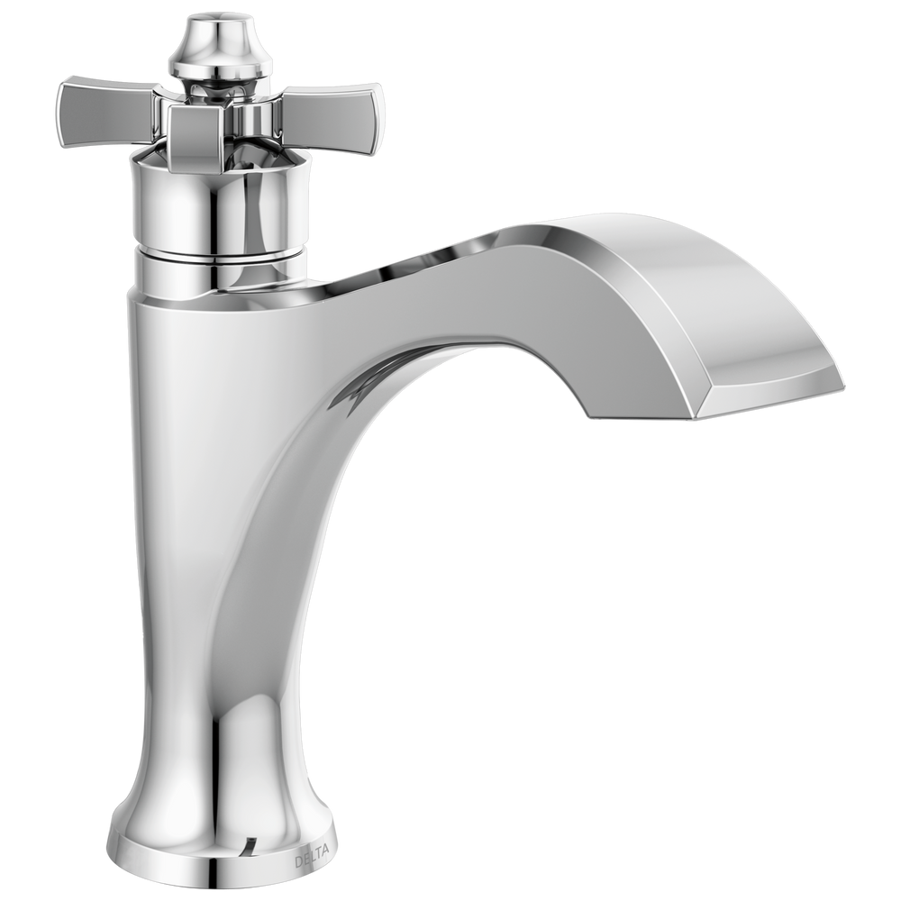 Delta - Single Handle Bathroom Faucet - Chrome - 557-LPU-DST