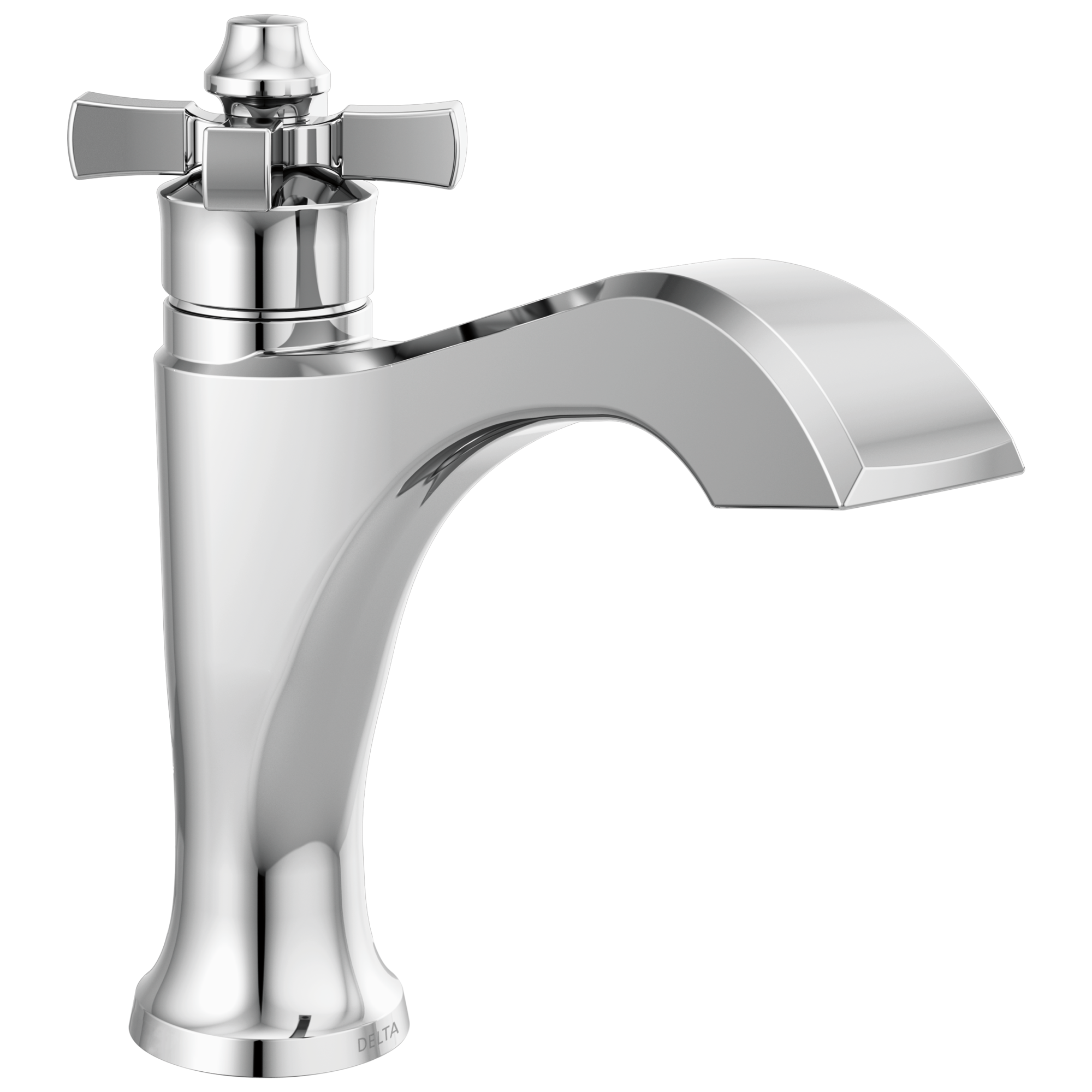 Delta - Single Handle Bathroom Faucet - Chrome - 557-LPU-DST