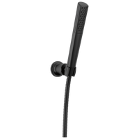 Delta - Premium Single-Setting Adjustable Wall Mount Hand Shower - Matte Black - 55808-BL