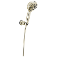 Delta - 7-Setting Wall Mount Hand Shower with Cleaning Spray - Lumicoat® Polished Nickel - 55884-PN-PR