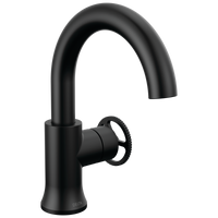 Delta - Single Handle Bathroom Faucet - Matte Black - 558HAR-BL-DST