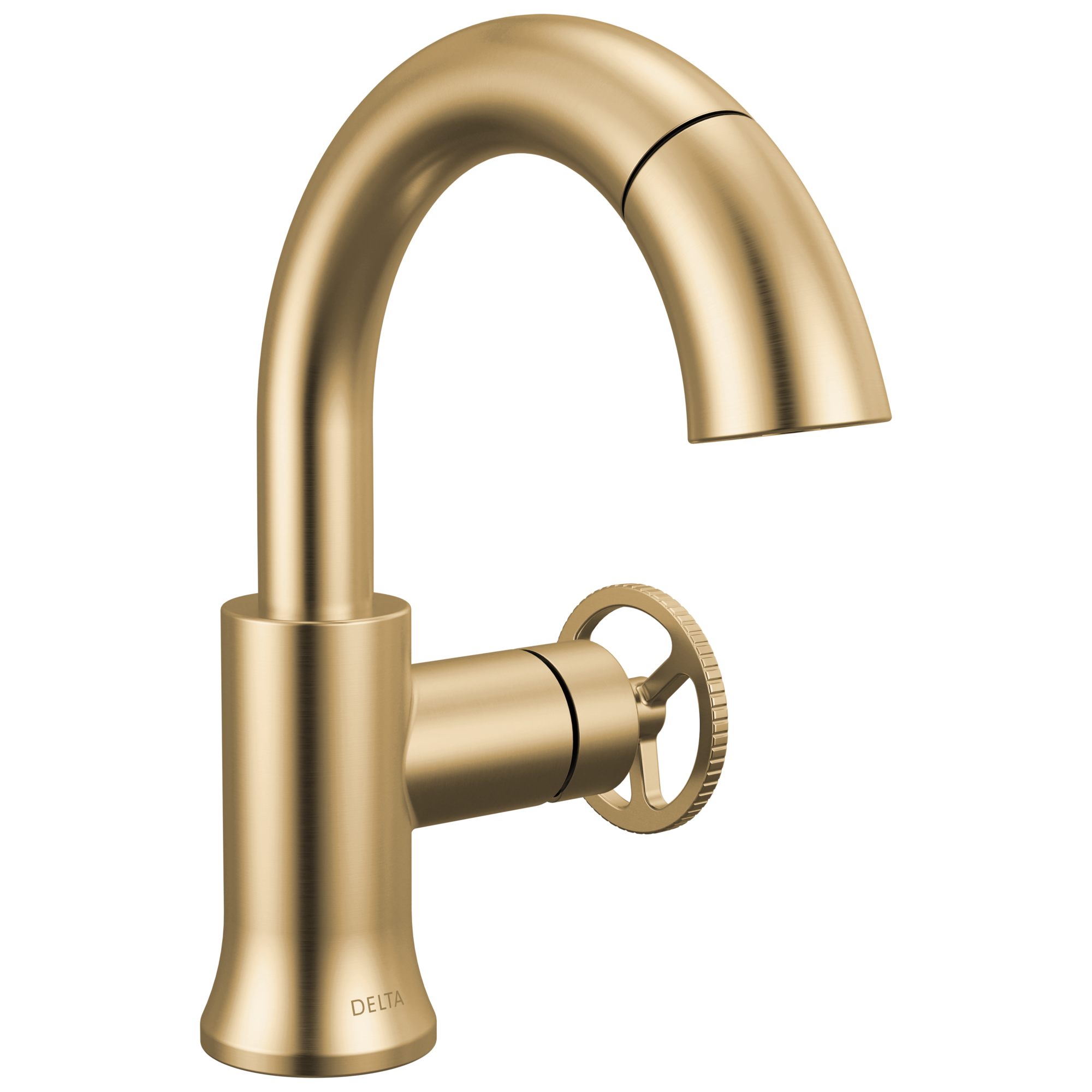 Delta - Single Handle Pull Down Bathroom Faucet - Champagne Bronze - 558HAR-CZPD-DST