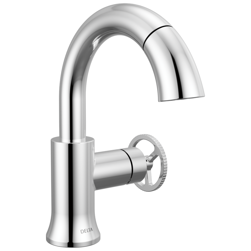 Delta - Single Handle Pull Down Bathroom Faucet - Chrome - 558HAR-PD-DST