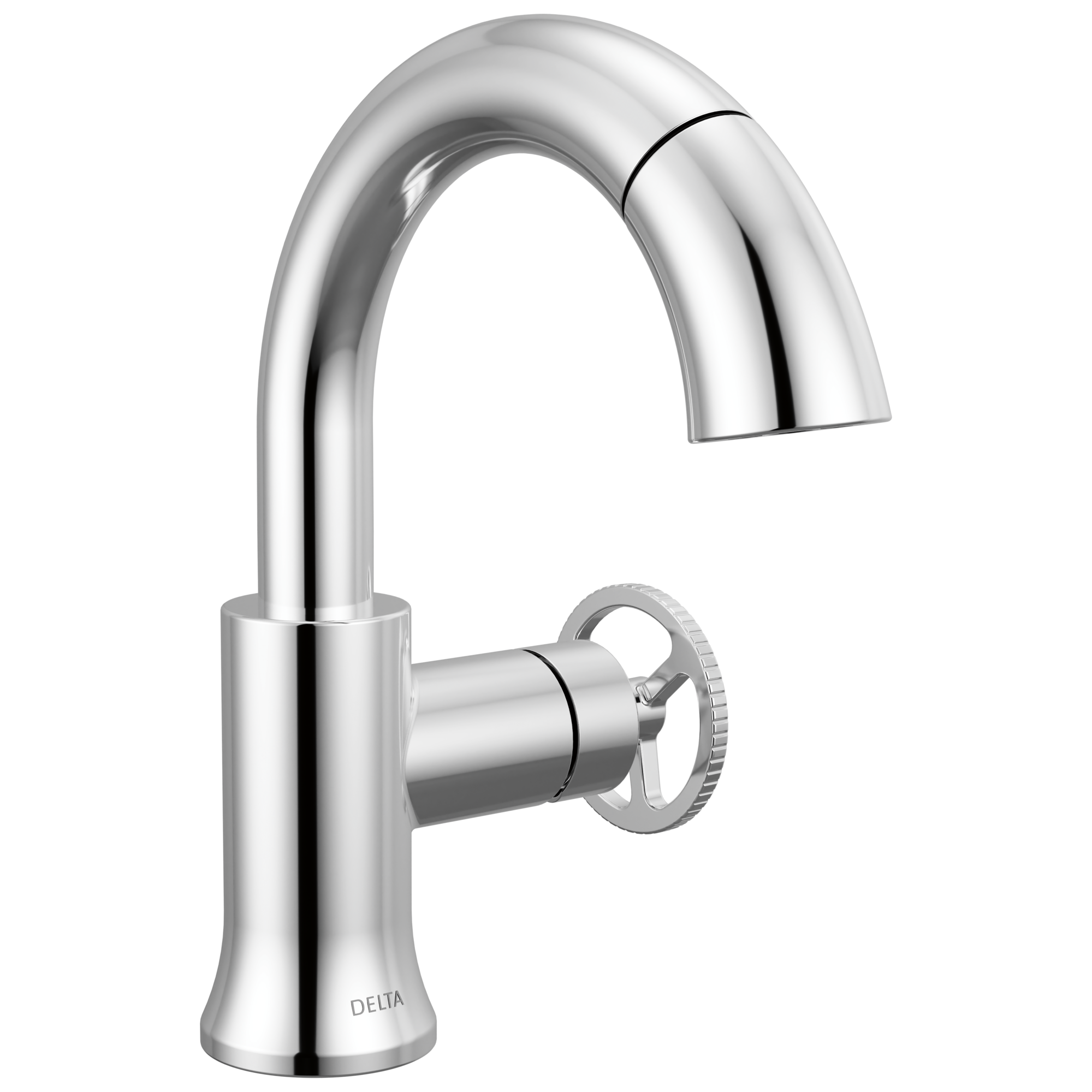 Delta - Single Handle Pull Down Bathroom Faucet - Chrome - 558HAR-PD-DST