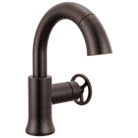 Delta - Single Handle Pull Down Bathroom Faucet - Venetian Bronze - 558HAR-RBPD-DST