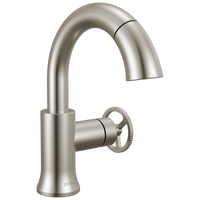 Delta - Single Handle Pull Down Bathroom Faucet - Stainless - 558HAR-SSPD-DST