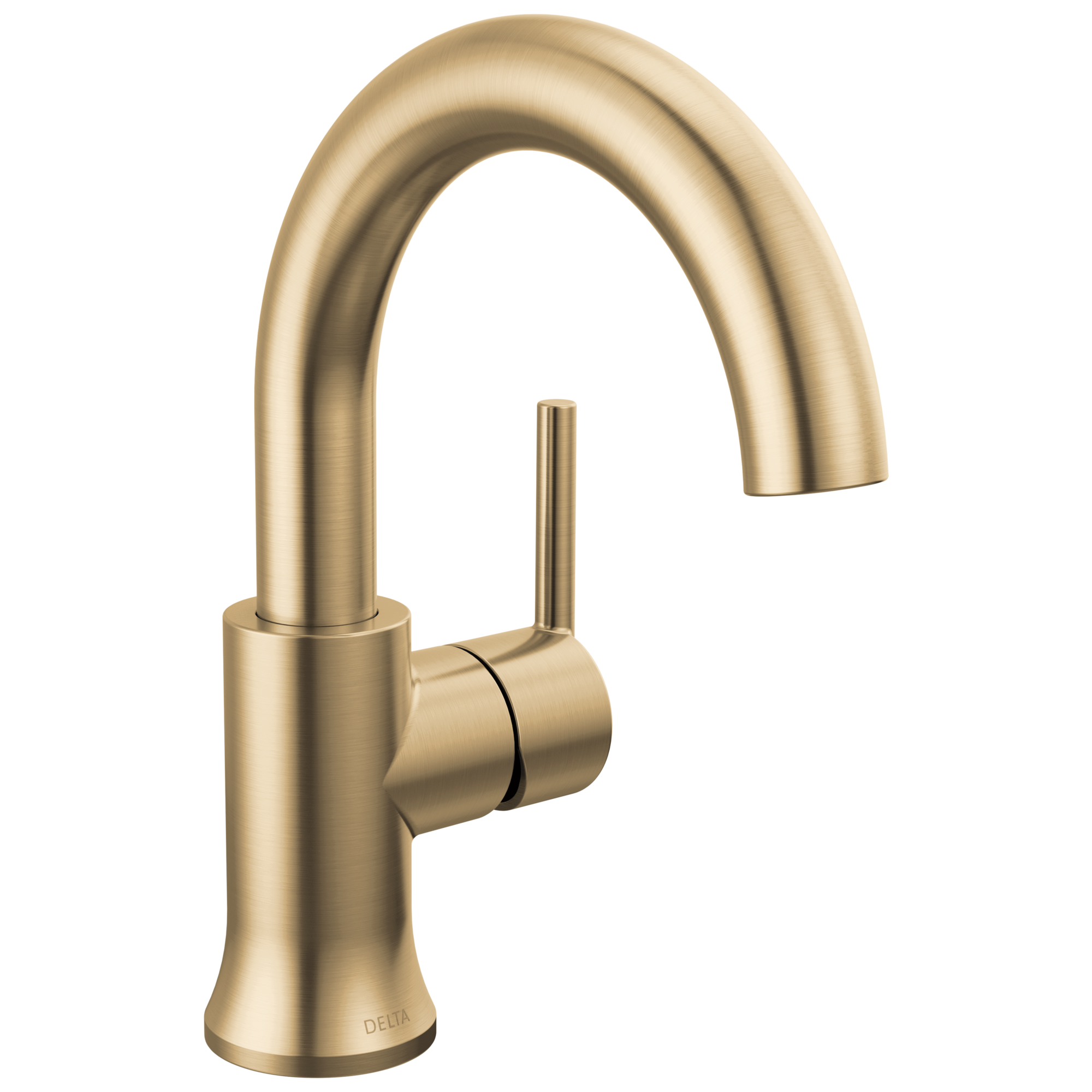 Delta - Single Handle High-Arc Bathroom Faucet - Champagne Bronze - 559HA-CZ-DST