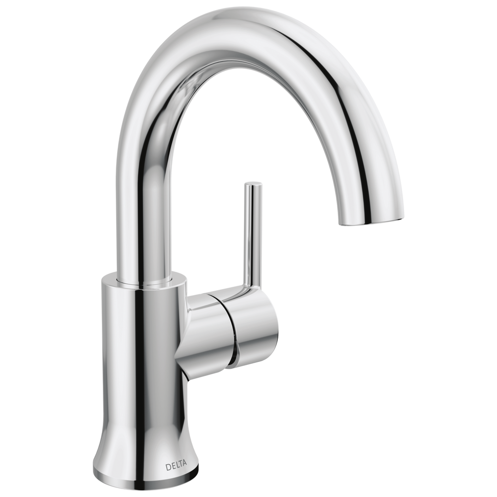 Delta - Single Handle High-Arc Bathroom Faucet - Chrome - 559HA-DST