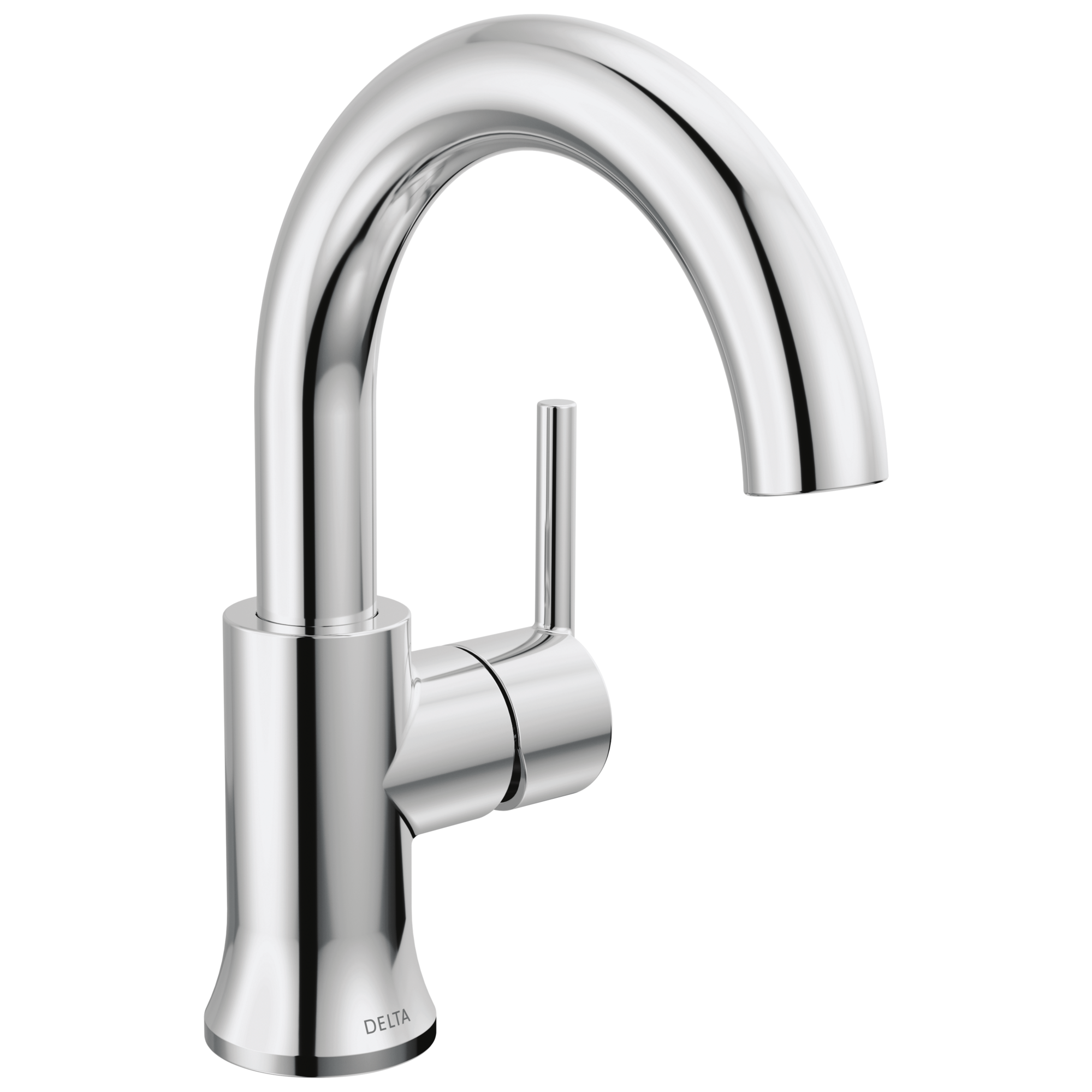 Delta - Single Handle High-Arc Bathroom Faucet - Chrome - 559HA-DST