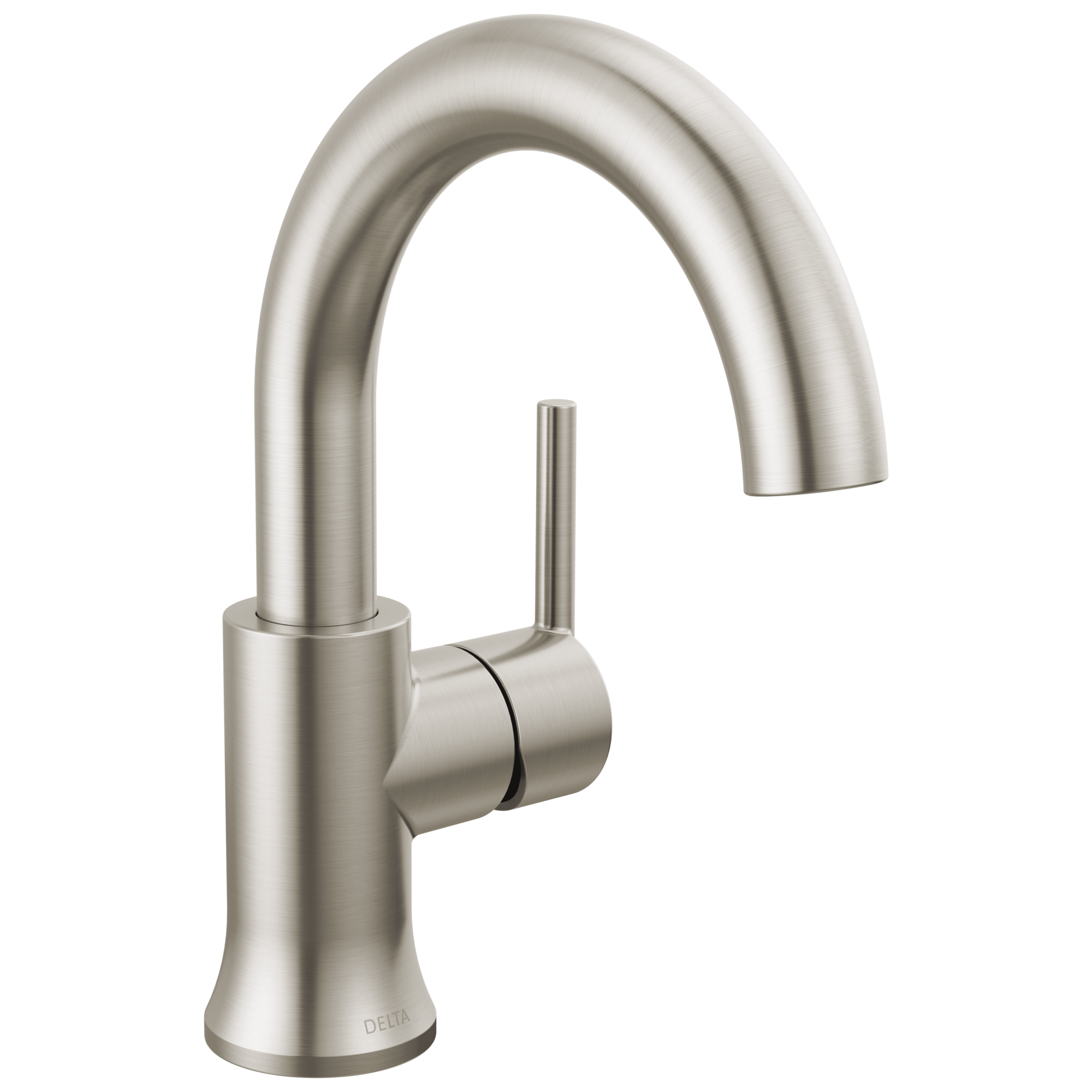 Delta - Single Handle High-Arc Bathroom Faucet - Stainless - 559HA-SS-DST