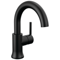 Delta - Single Handle Bathroom Faucet - Matte Black - 559HAR-BL-DST