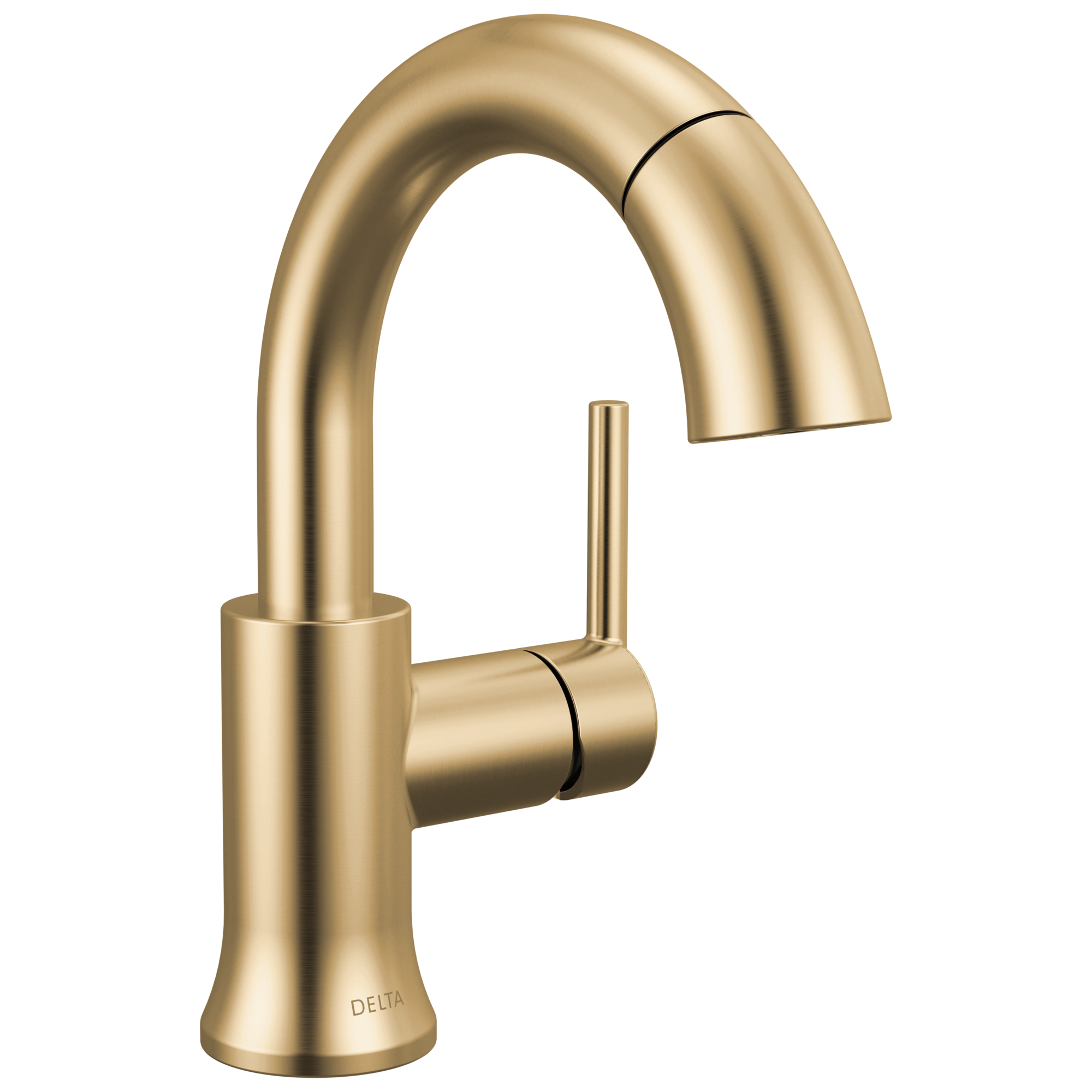 Delta - Single Handle Pull Down Bathroom Faucet - Champagne Bronze - 559HAR-CZPD-DST