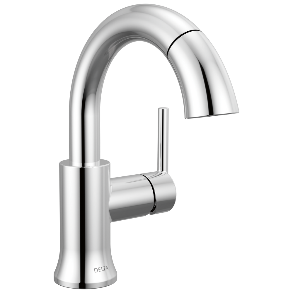 Delta - Single Handle Pull Down Bathroom Faucet - Chrome - 559HAR-PD-DST