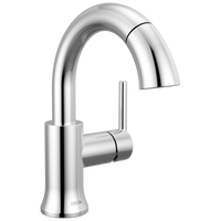 Delta - Single Handle Pull Down Bathroom Faucet - Chrome - 559HAR-PD-DST