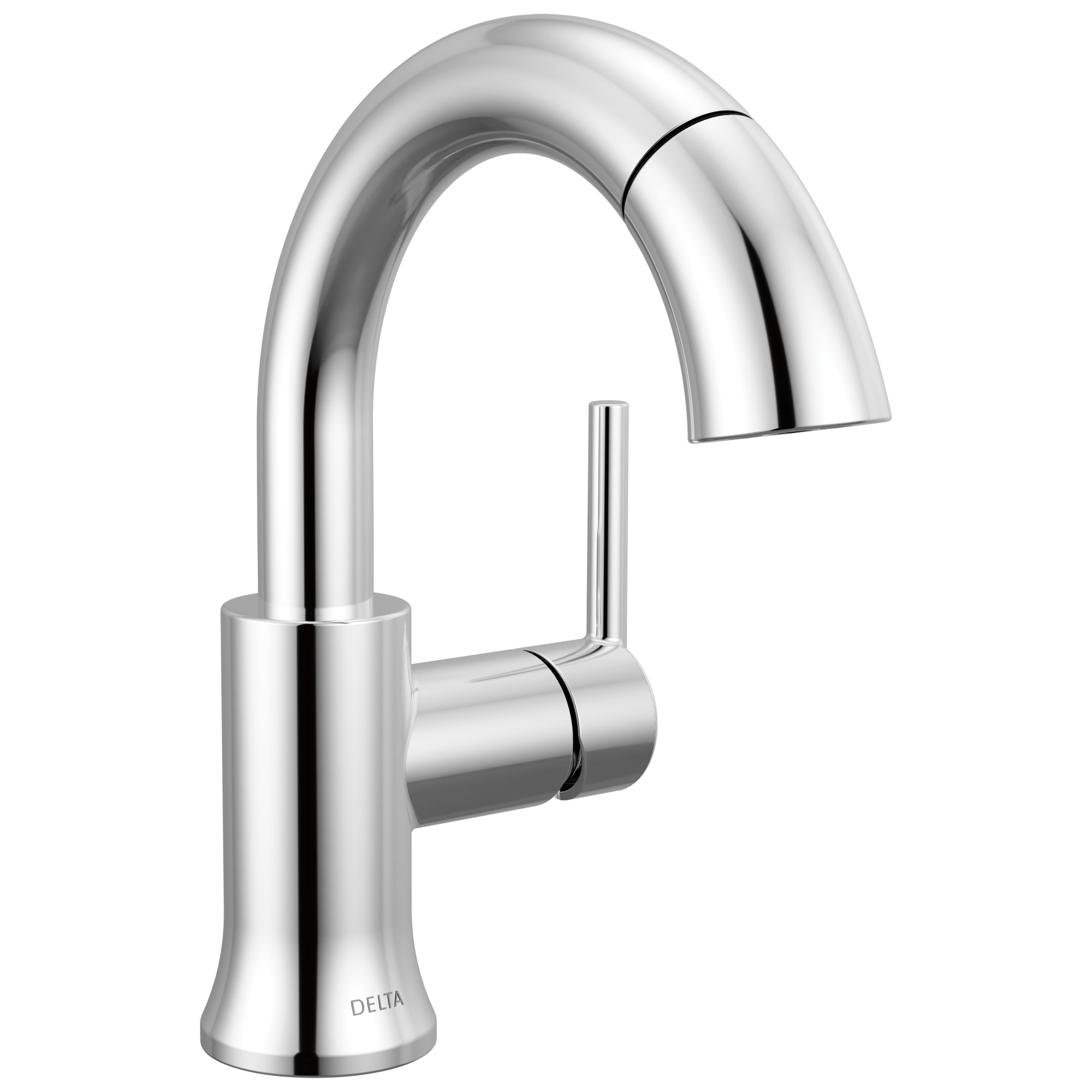 Delta - Single Handle Pull Down Bathroom Faucet - Chrome - 559HAR-PD-DST