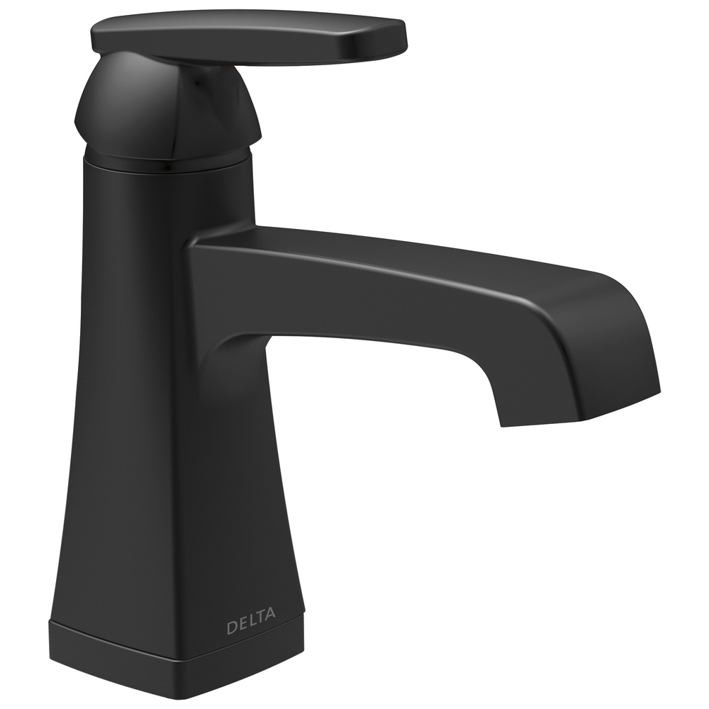 Delta - Single Handle Bathroom Faucet - Matte Black - 564-BLMPU-DST