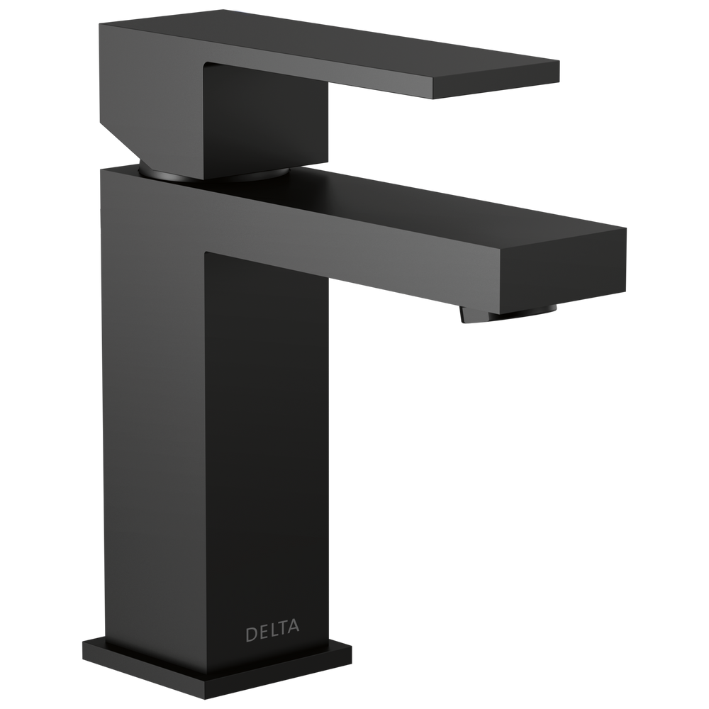 Delta - Single Handle Project-Pack Bathroom Faucet - Matte Black - 567LF-BLGPM-PP