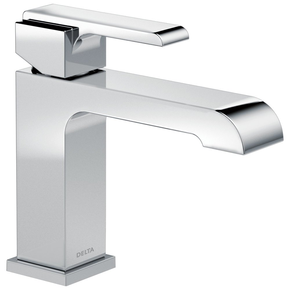 Delta - Single Handle Bathroom Faucet - Chrome - 567LF-GPM-MPU