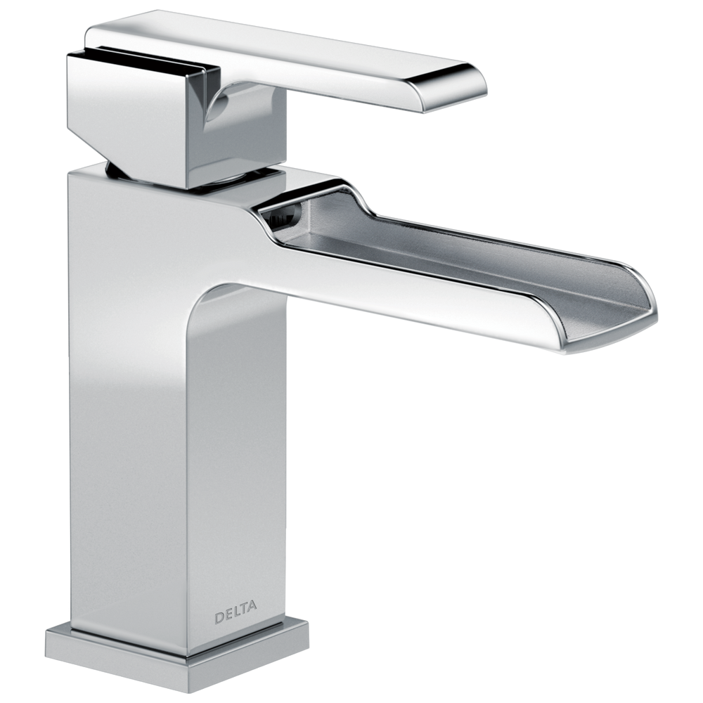 Delta - Single Handle Channel Bathroom Faucet - Chrome - 568LF-LPU