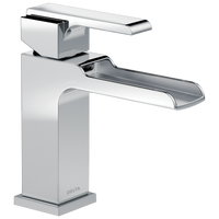 Delta - Single Handle Channel Bathroom Faucet - Chrome - 568LF-LPU