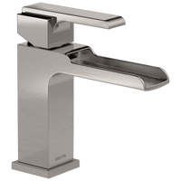 Delta - Single Handle Channel Bathroom Faucet - Stainless - 568LF-SSLPU