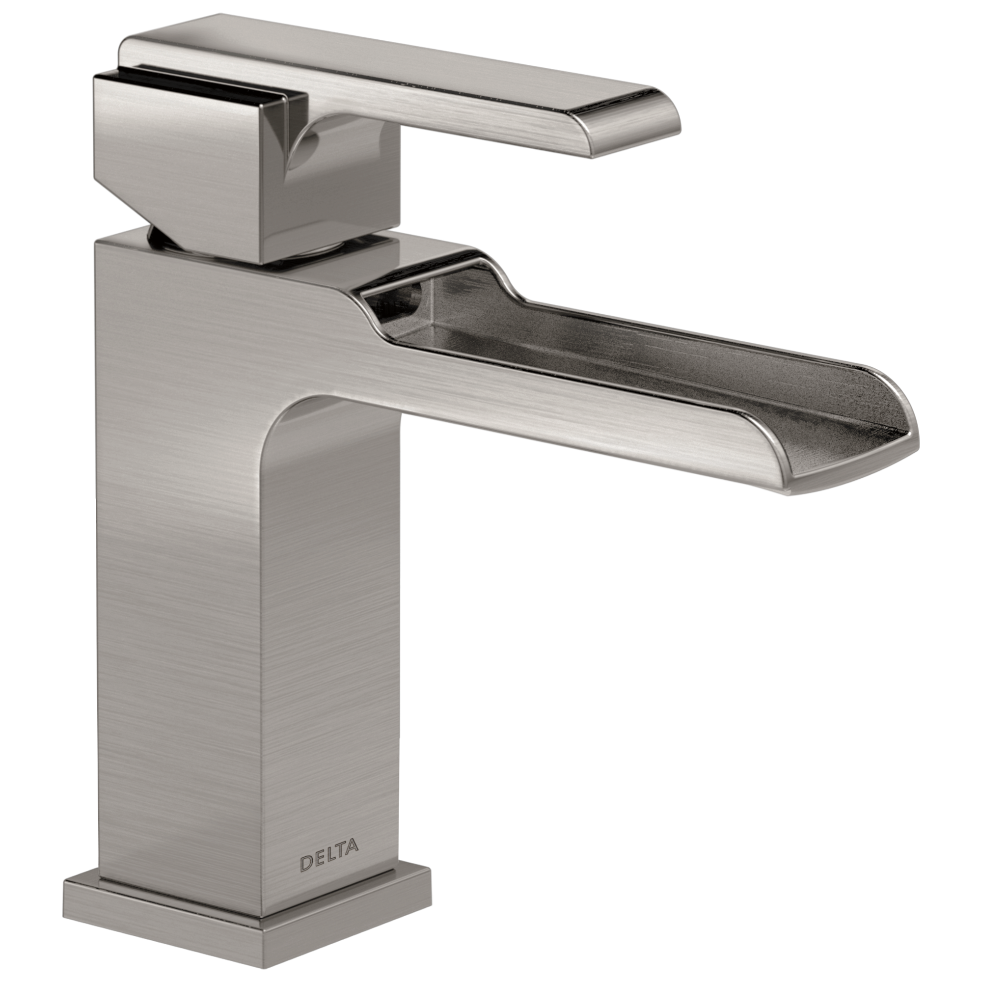 Delta - Single Handle Channel Bathroom Faucet - Stainless - 568LF-SSLPU