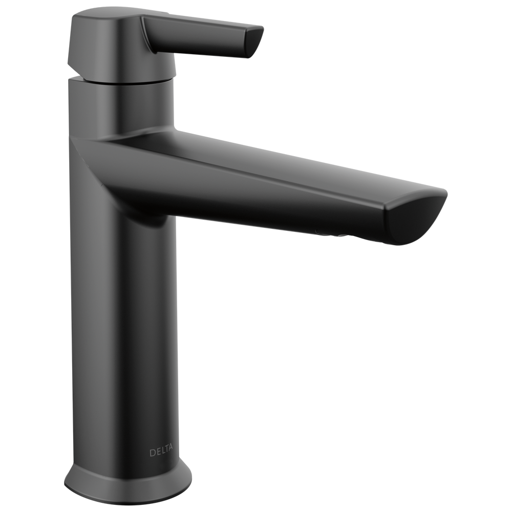 Delta - Single Handle Bathroom Faucet - Matte Black - 571-BLLPU-DST