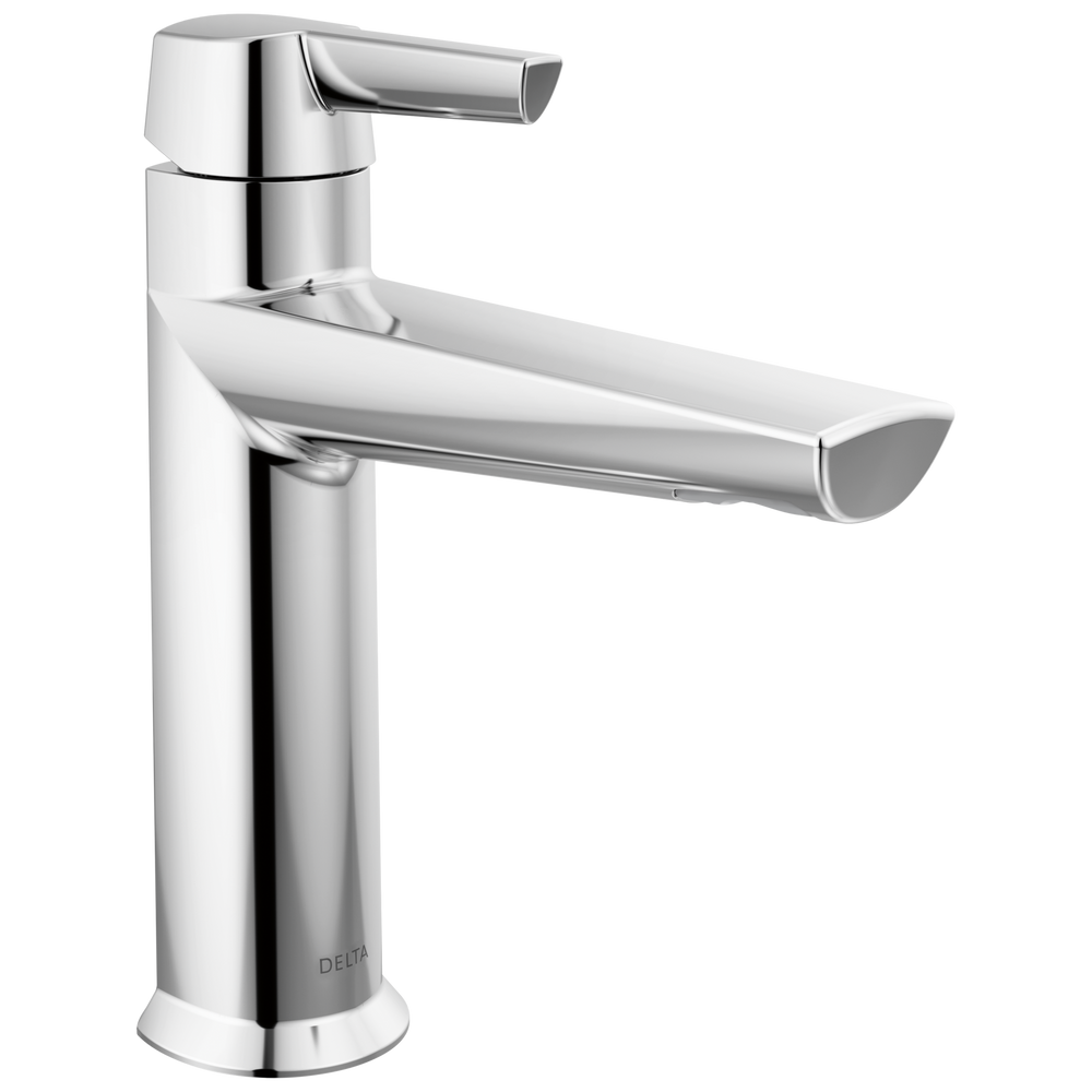 Delta - Single Handle Bathroom Faucet - Lumicoat® Chrome - 571-PR-LPU-DST