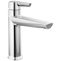 Delta - Single Handle Bathroom Faucet - Lumicoat® Chrome - 571-PR-LPU-DST